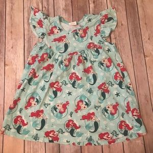 Girls Little Mermaid Ariel Dress